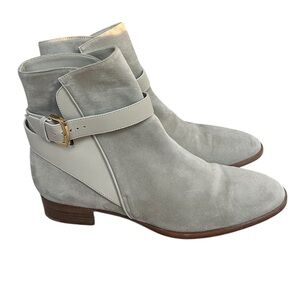 Loro Piana grey suede ankle boots size 37